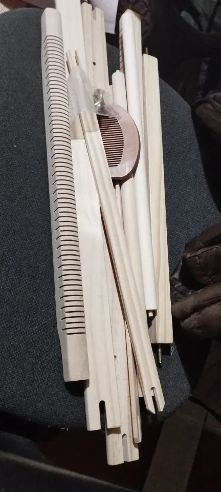 LoomCraft weaving loom, , photographed by a verified buyer in Portugal